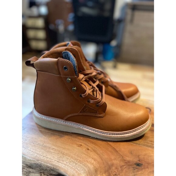 OLUKAI Kilakila Men’s Waterproof Leather Boots‎ - Size 12 NWOT main image 5